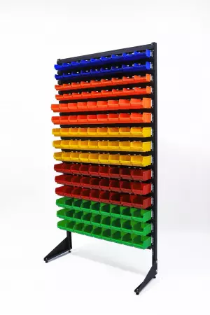 Витрина  с  боксами для магазина арт.1801-4/11/0
